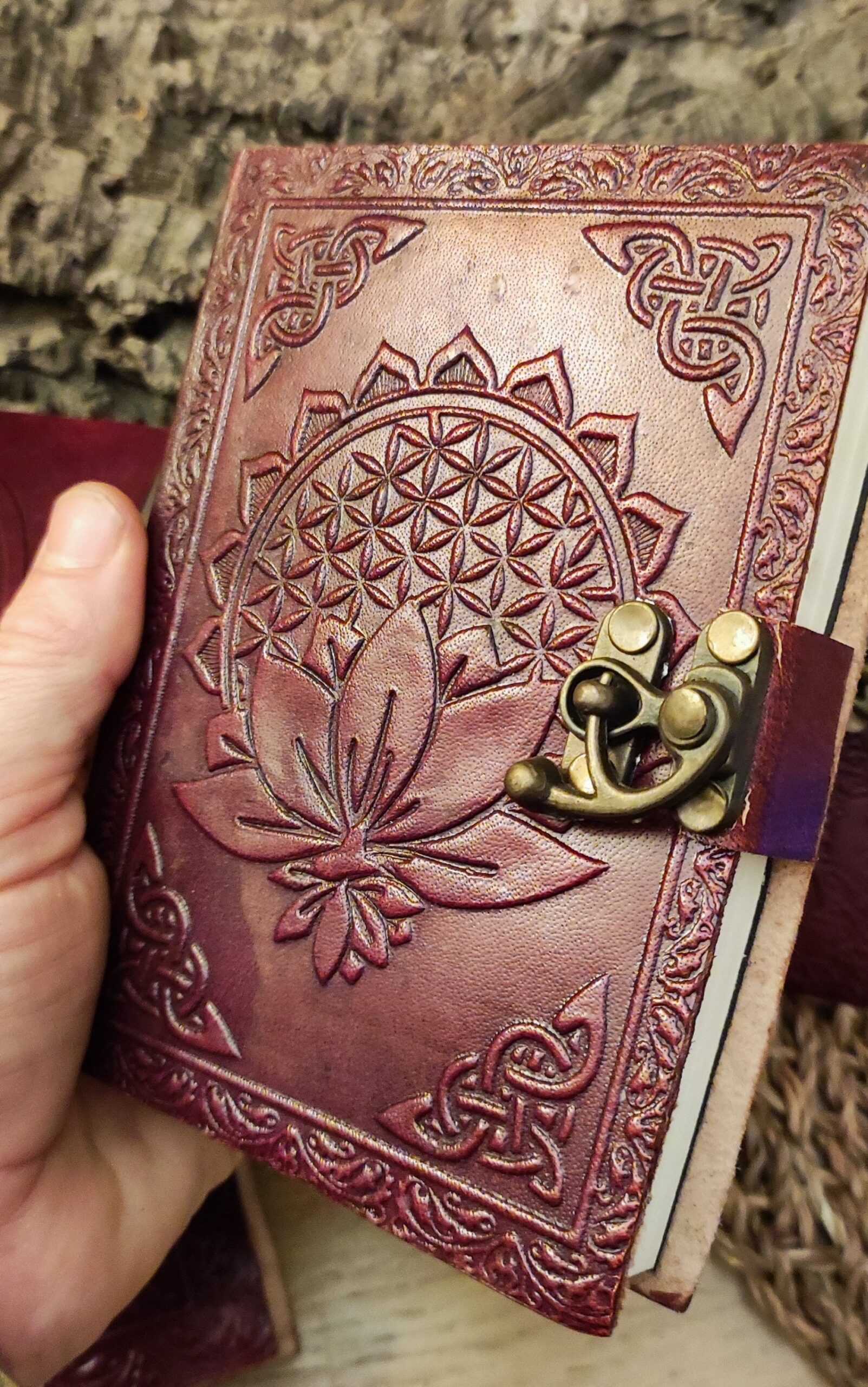 Caderno Flor Lotus